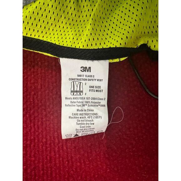 3M & HDX High Visibility Safety Vests Reflective Strips One Size - Picture 4 of 7